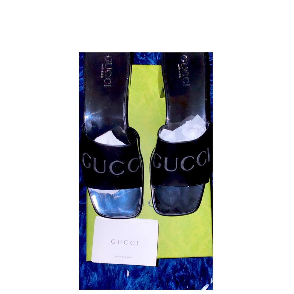Gucci rubber slides
